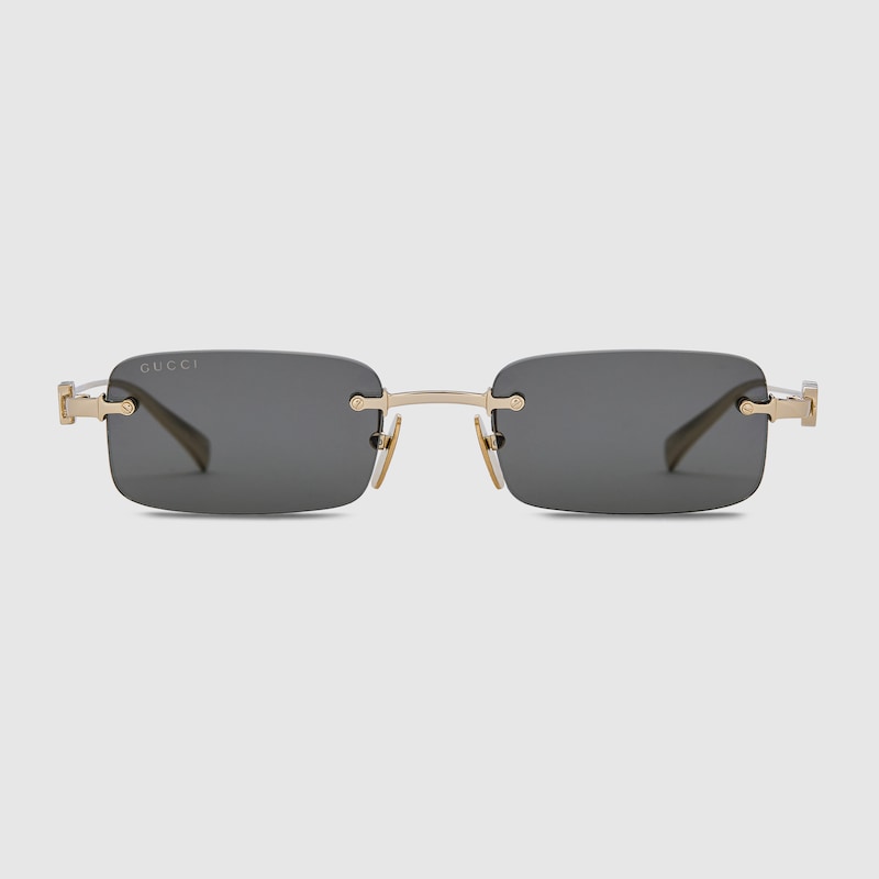 Rectangular frame sunglasses - Image 1